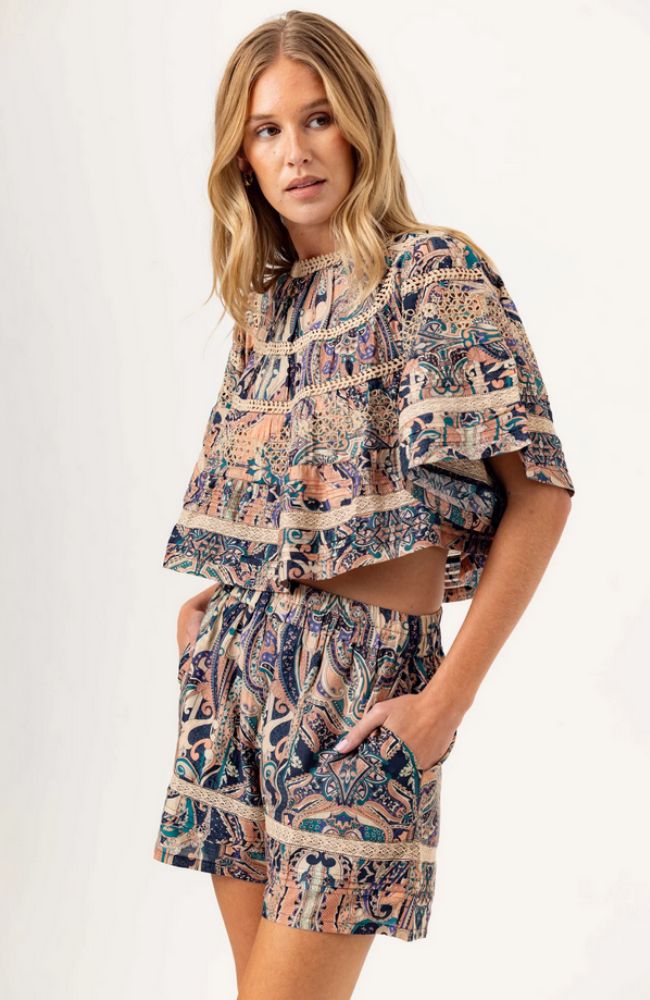 Mosaic Fuller Shorts