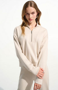 Scuba Jersey Boxy Sweatshirt