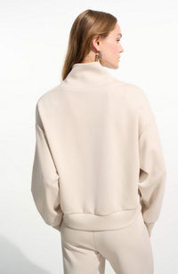 Scuba Jersey Boxy Sweatshirt