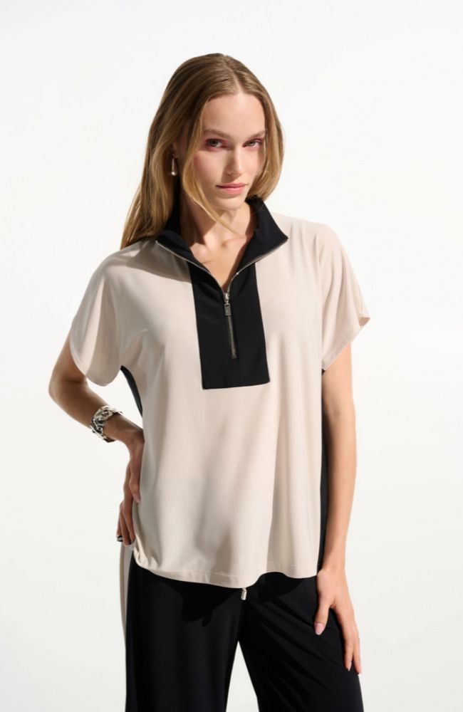 Color Block Straight Top