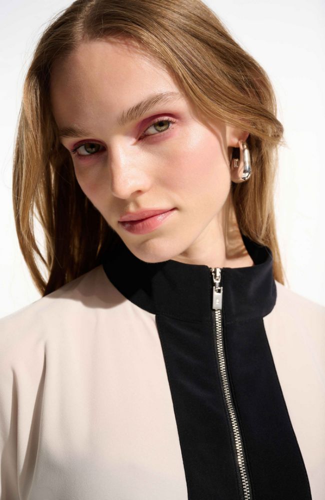 Color Block Straight Top