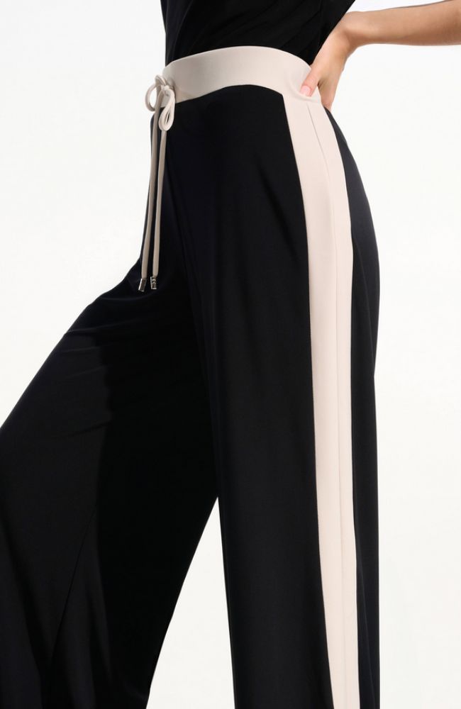 Color Block Wide Leg Pants