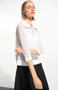 Viscose Blend Boxy Sweater