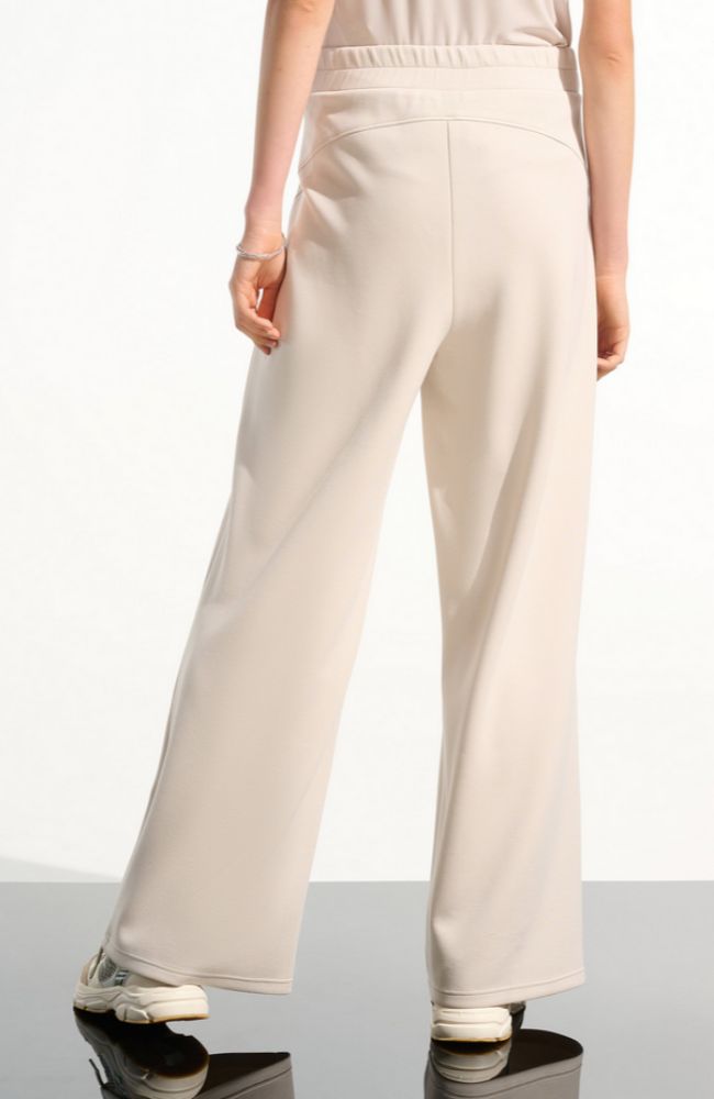 Scuba Jersey Wide Leg Pant