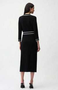 Viscose Piped Shirt Dress