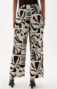 Gauze Tropical Print Pant