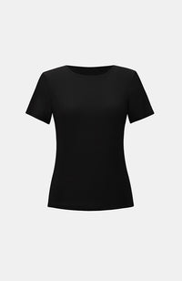 Fitted Silky Knit T-Shirt