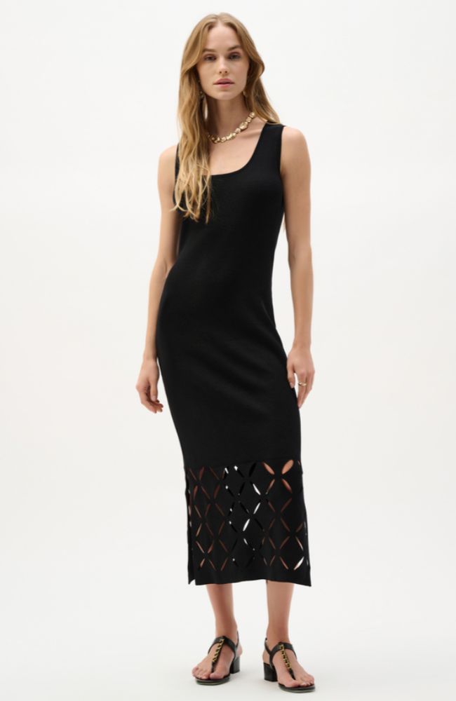 Viscose Sweater Knit Sleeveless Dress