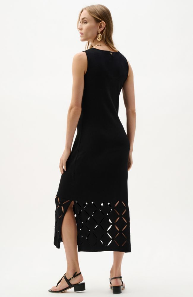 Viscose Sweater Knit Sleeveless Dress