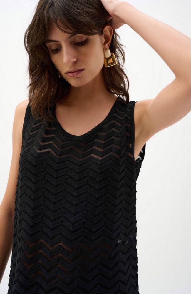 Chevron Stitch Relaxed Tunic
