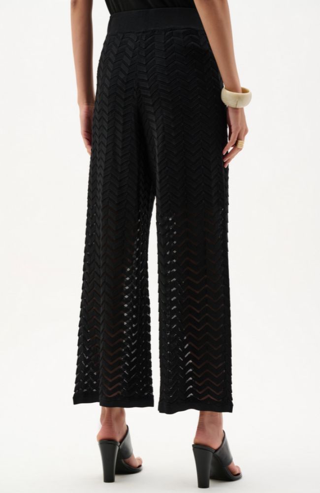 Chevron Stitch Culotte Pant