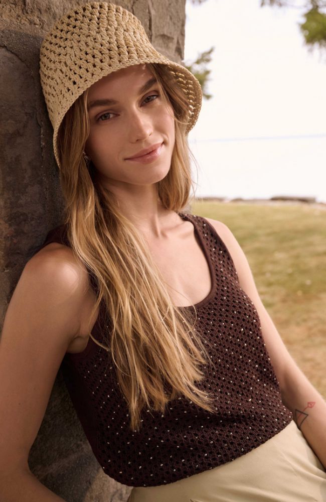 Embellished Knit Camisole