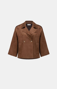 Scuba Suede Boxy Jacket