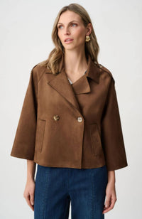 Scuba Suede Boxy Jacket