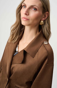 Scuba Suede Boxy Jacket