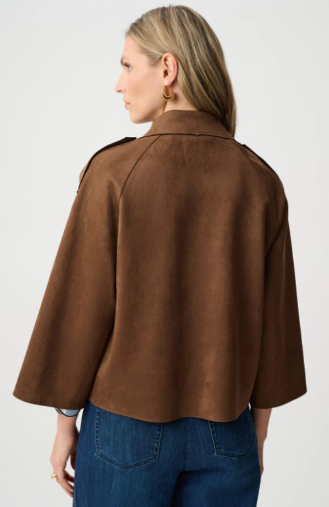 Scuba Suede Boxy Jacket