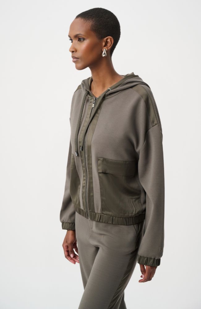 Hooded Boxy Jacket