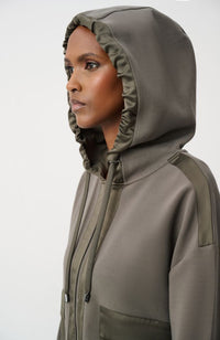 Hooded Boxy Jacket