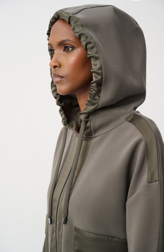Hooded Boxy Jacket