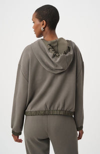 Hooded Boxy Jacket