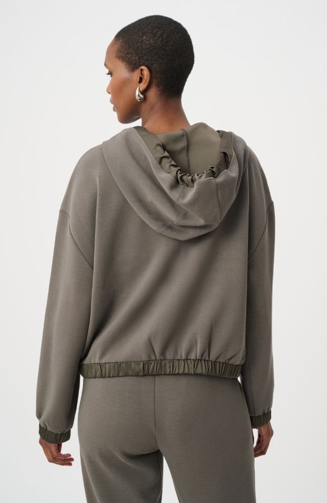 Hooded Boxy Jacket