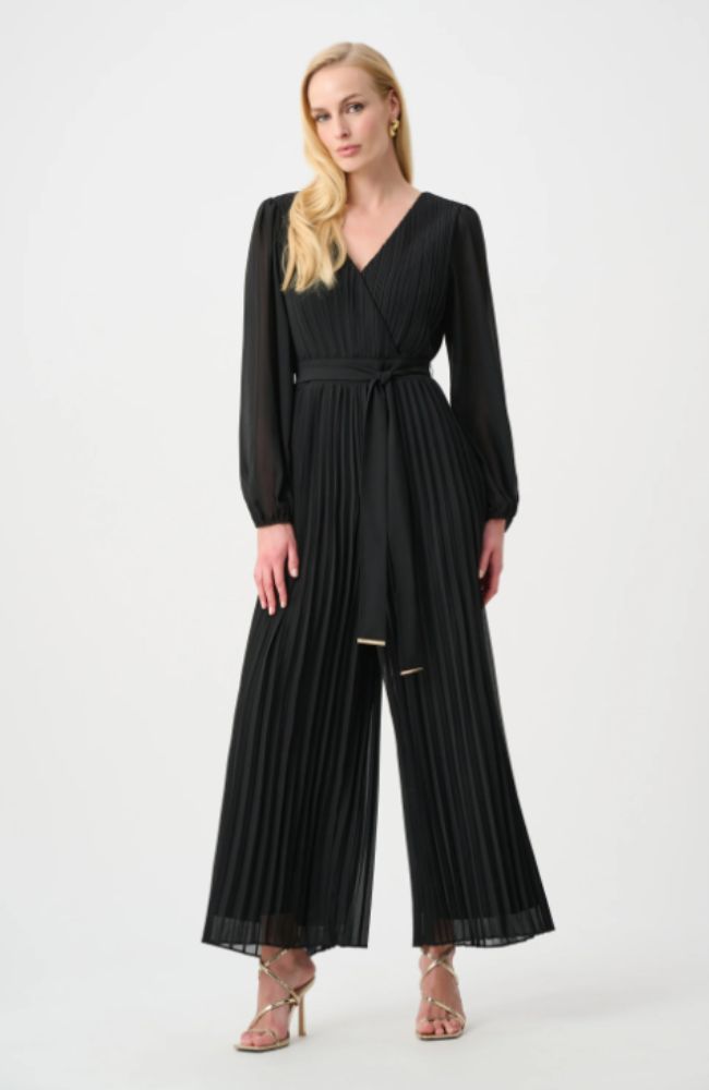 Wide Leg Wrap Jumpsuit