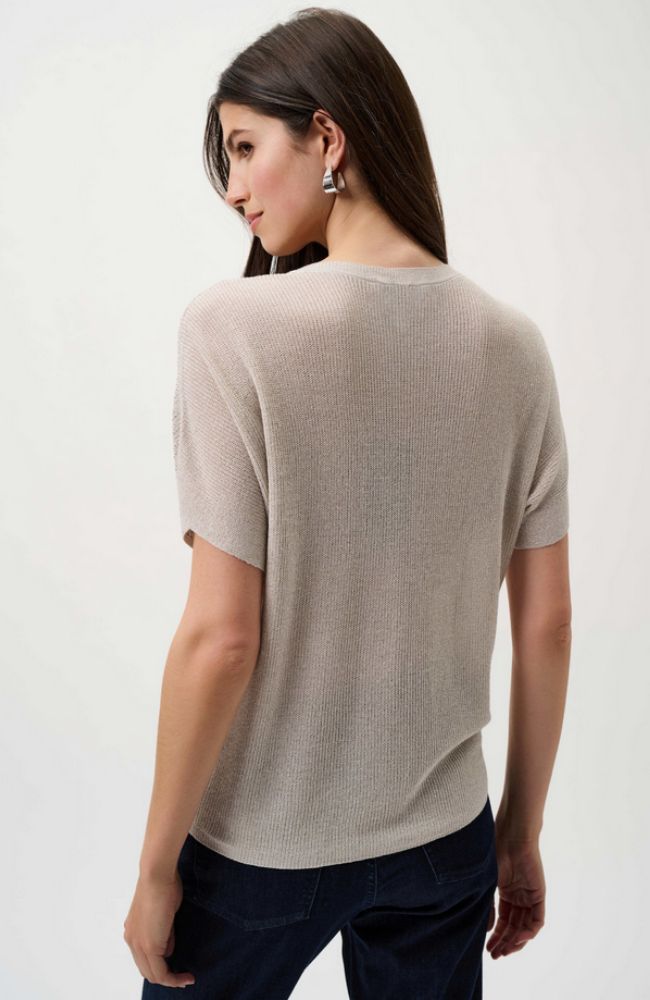 Metallic Knitted T-shirt