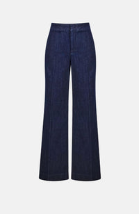 Stretch Denim HR Wide Leg Jean