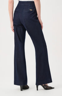 Stretch Denim HR Wide Leg Jean