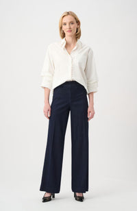 Stretch Denim HR Wide Leg Jean