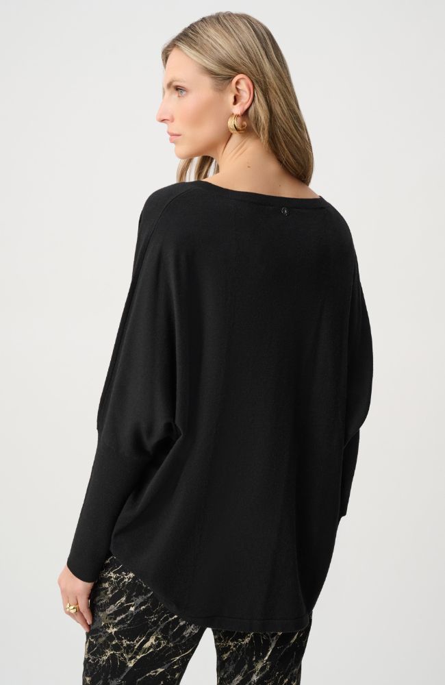 Viscose Knit Fringed Sweater