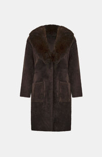 Coat Detachable Fur Collar