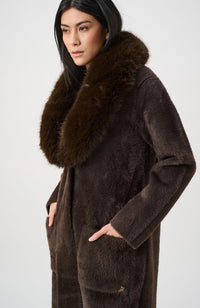 Coat Detachable Fur Collar