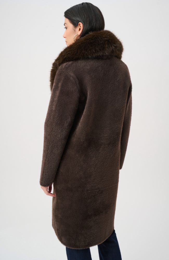 Coat Detachable Fur Collar