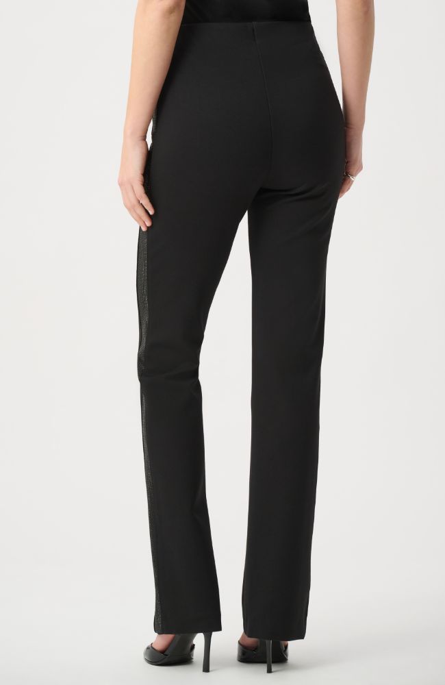 Flared Pants with Rhinestones