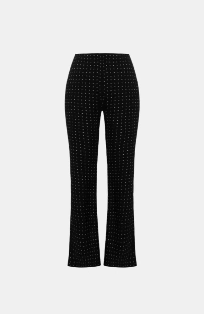 Dew Drop Textured Flared Pants