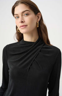 Twisted Mock Neck Top