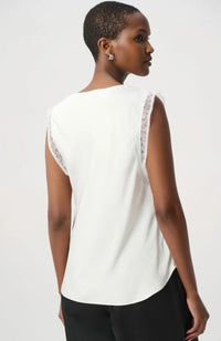 Recycled Satin Sleeveless Top