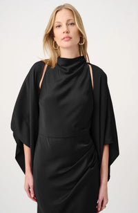 Satin Dolman Sleeve Cover-Up