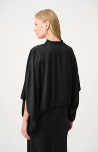 Satin Dolman Sleeve Cover-Up
