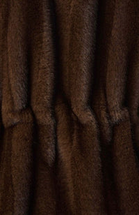 Straight Fit Faux Fur Vest