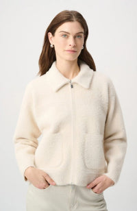 Detachable Faux Fur Collar Jacket