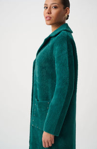 Studded Sweater Coat