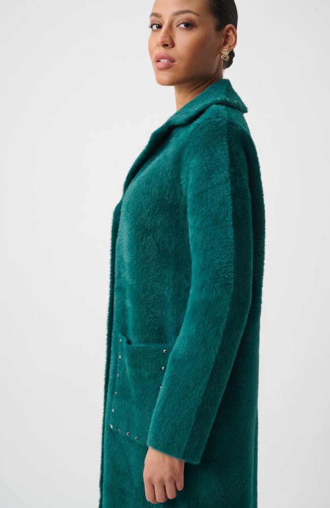 Studded Sweater Coat