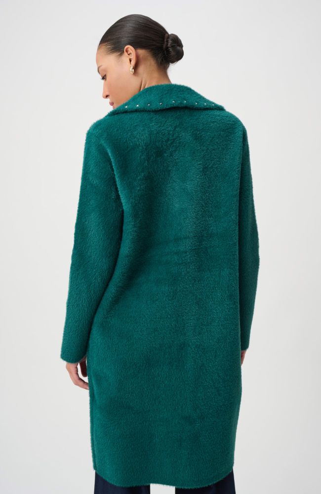 Studded Sweater Coat