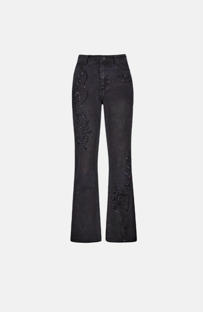 Classic Bootcut Embellished Jeans