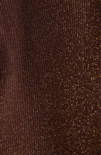 Rhinestone Cowl Neck Top