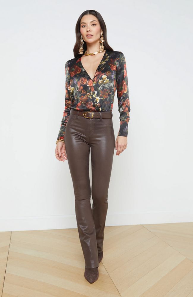 Ruth HR Straight Jean in Espresso