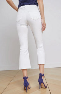 Kendra HR Crop Flare Jean