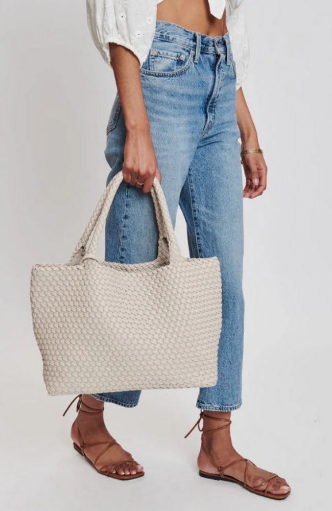 Solana Tote in Ivory